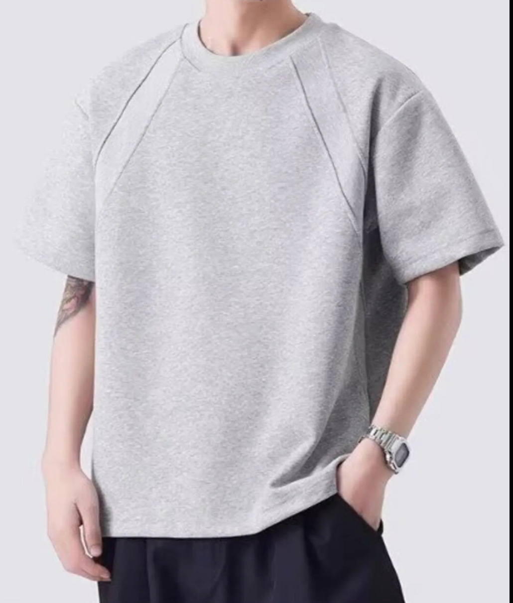 Tee-shirt crewneck basic oversize