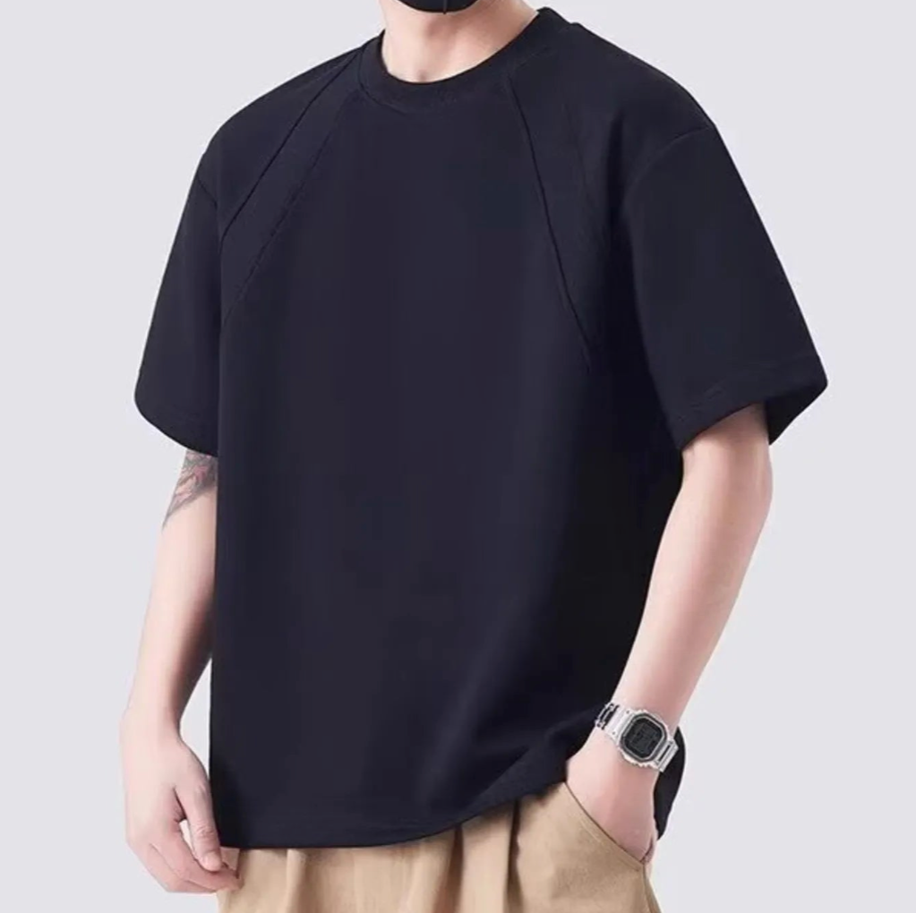 Tee-shirt crewneck basic oversize