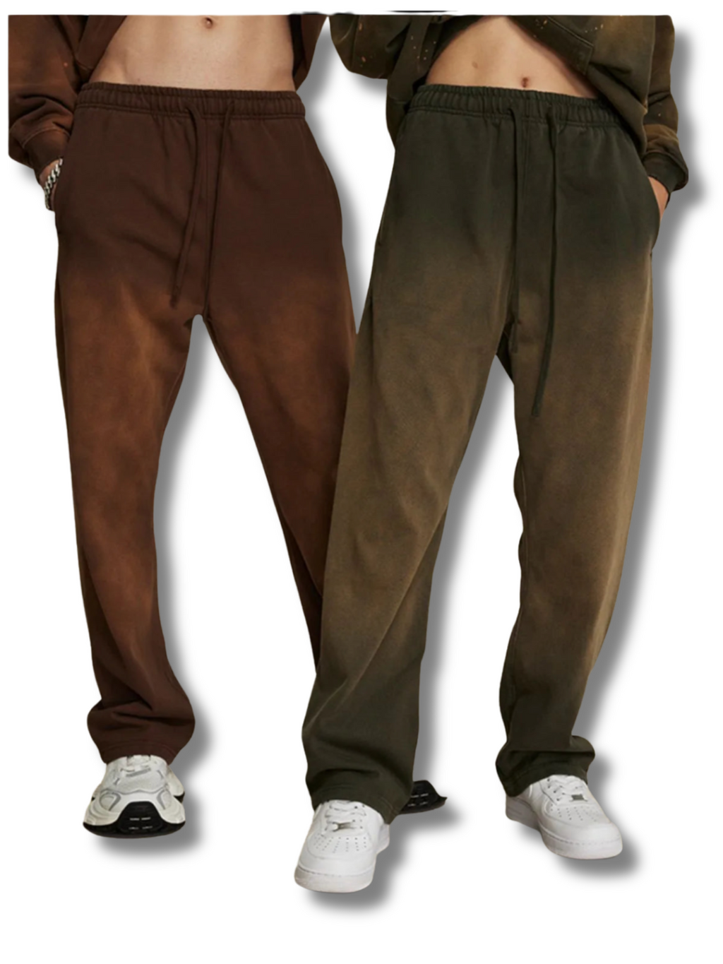 Pantalon de jogging ample washed