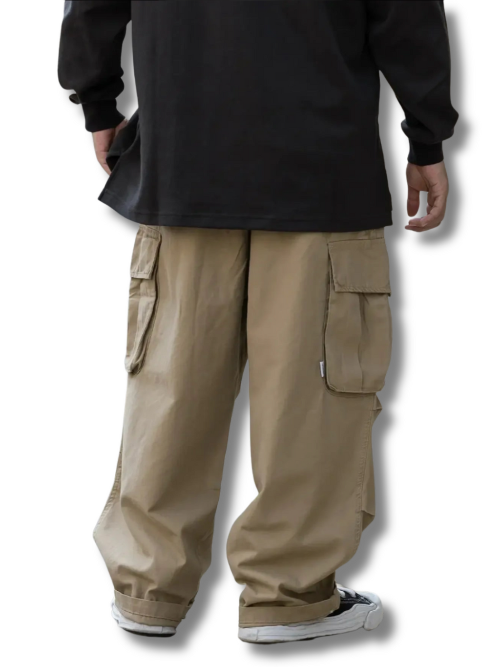 Pantalon Cargo ample multipoches