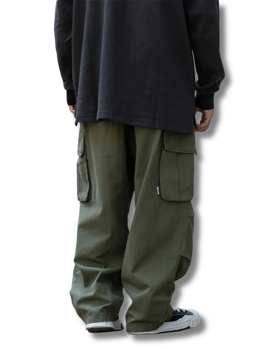 Pantalon Cargo ample multipoches