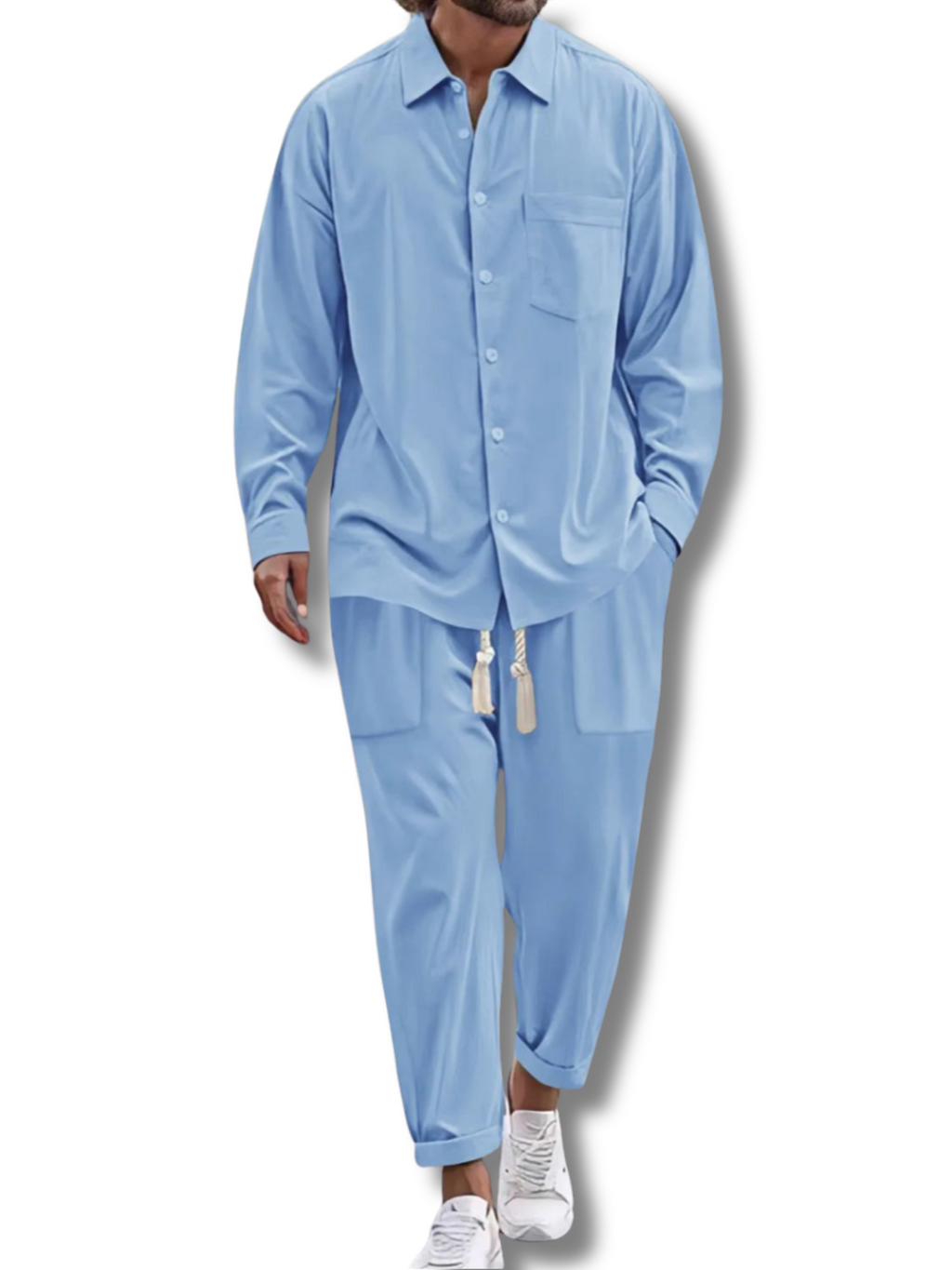 Ensemble Chemise manches longues Pantalon