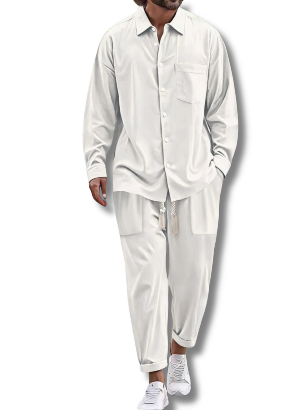 Ensemble Chemise manches longues Pantalon