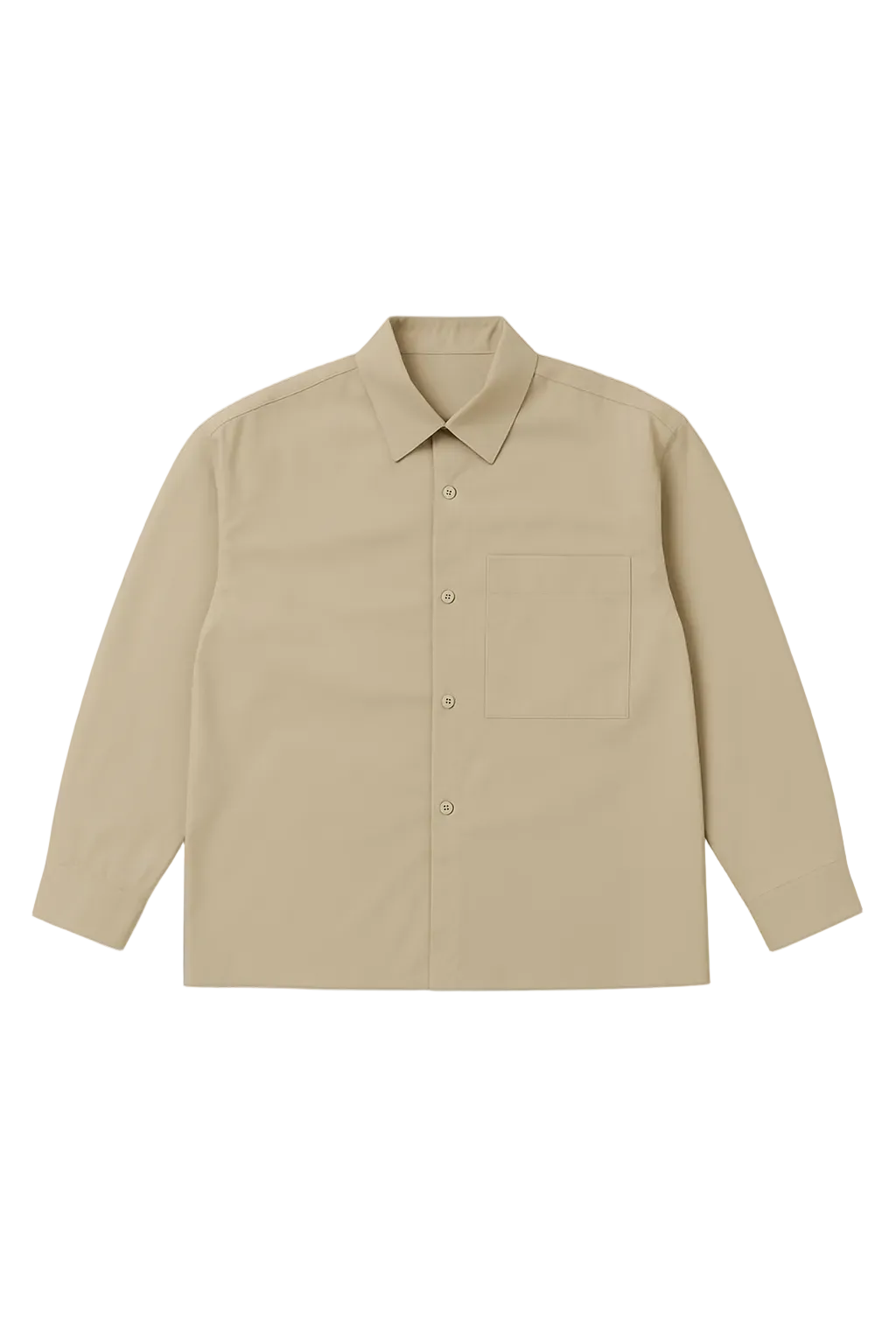 Chemise beige