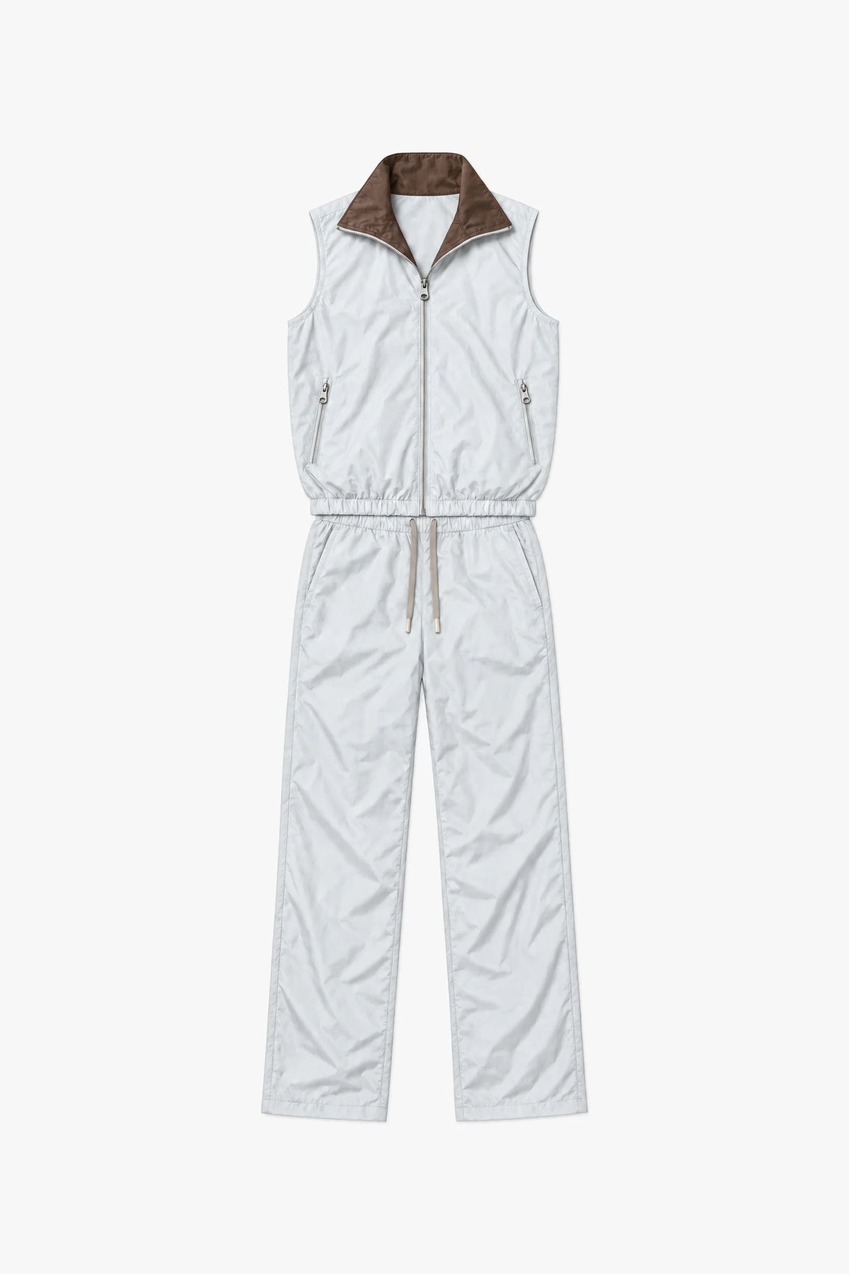 Ensemble sans manche hollandais Gris